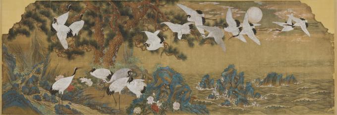 김은호 '백학도'(국가유산청 제공)