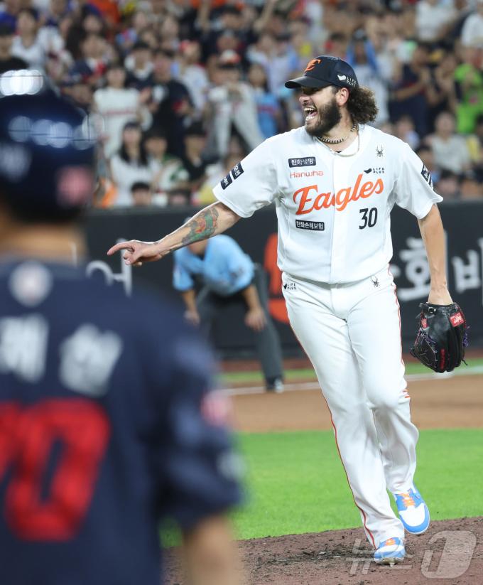 12일 대전 한화생명볼파크에서 열린 프로야구 '2025 신한 SOL 뱅크 KBO리