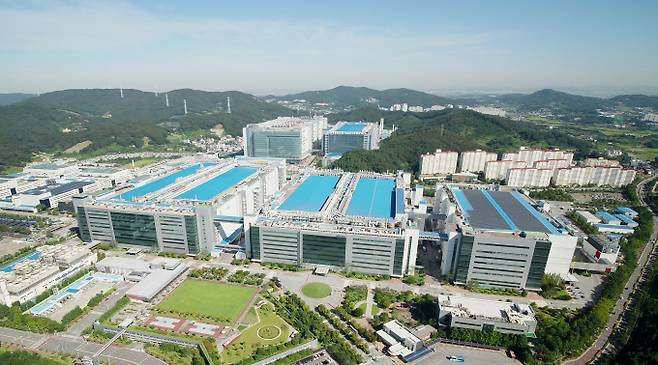 삼성디스플레이 아산1캠퍼스 전경. / 사진=삼성디스플레이
