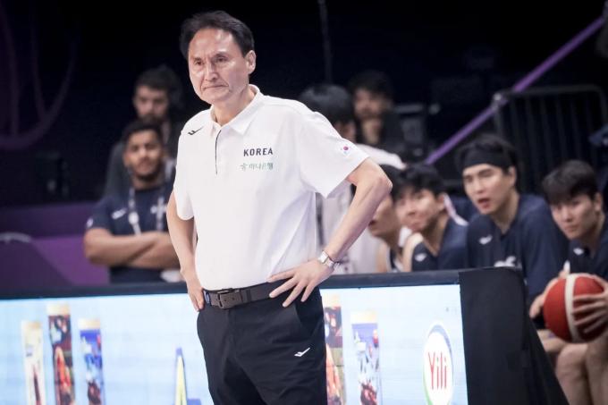 안준호 남자 농구대표팀 감독. (FIBA 제공)