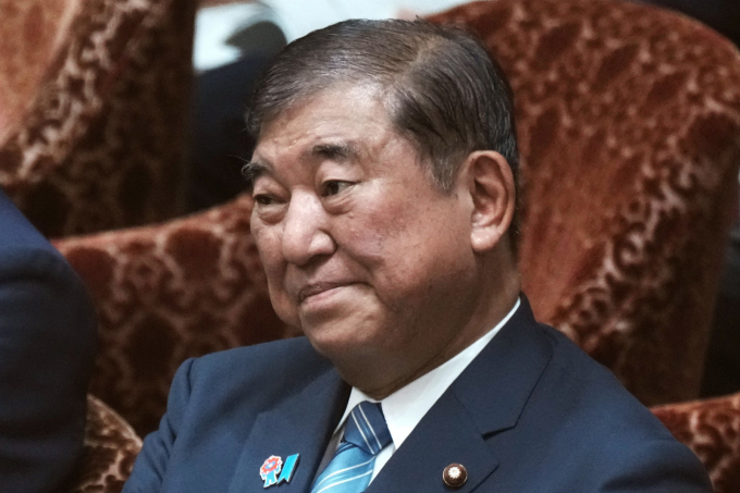 4일 이시바 시게루 일본 총리가 미국과의 관세 협상을 논의하기 위해 중의원 예산위원회에 출석하고 있다.  /사진=뉴스1