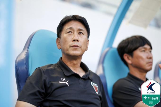 박태하 포항 스틸러스 감독. (한국프로축구연맹 제공)
