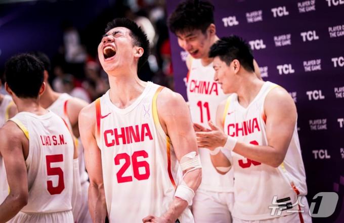 중국 남자 농구대표팀.(FIBA 제공)