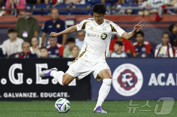 LA FC의 손흥민ⓒ AFP=뉴스1