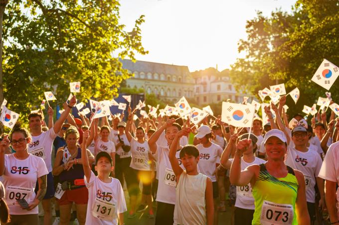 8·15RUN 행사(제공=주헝가리한국문화원)