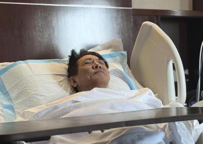병상에 누운 이연걸