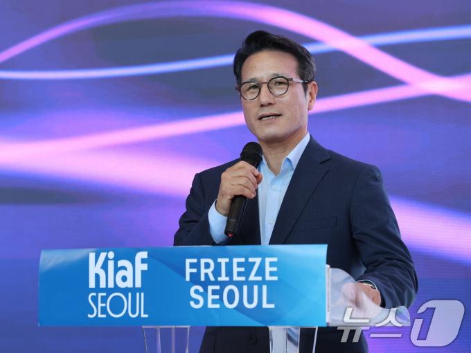 정병국 한국문화예술위원회 위원장/뉴스1 ⓒ News1 박지혜 기자