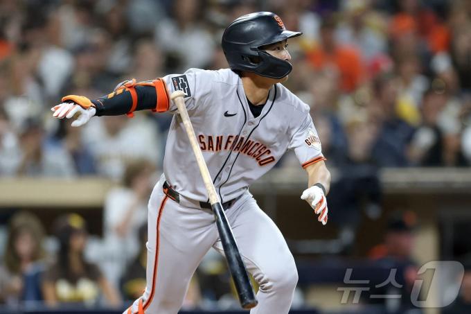 MLB 샌프란시스코 이정후. ⓒ AFP=뉴스1