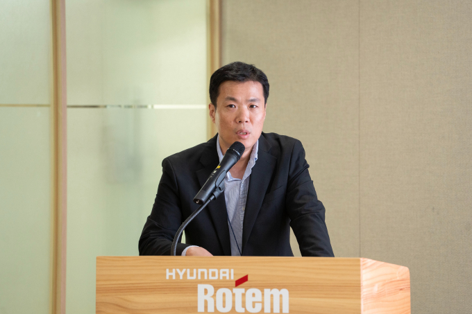 폴란드 K2 전차 2차 계약의 핵심은 현지 업체와 기술 이전·생산을 함께 추진하는 것이다. 사진은 최우석 폴란드PM1팀 팀장. /사진=현대로템