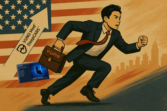 ‘뷰노 메드 딥카스’(딥카스)의 미국 식품의약국(FDA) 승인 여부가 주목된다. /그래픽=김은옥 기자(AI 생성이미지)