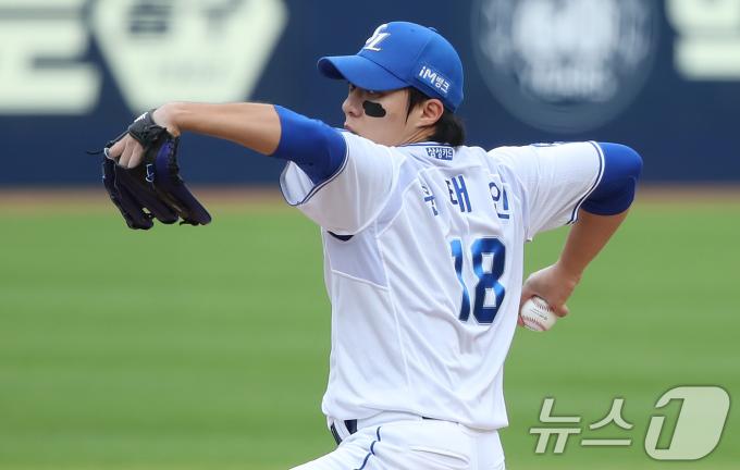 삼성 라이온즈 원태인. /뉴스1 DB ⓒ News1 공정식 기자