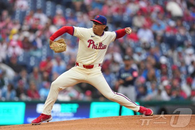 MLB 필라델피아 투수 헤수스 루자르도. ⓒ AFP=뉴스1