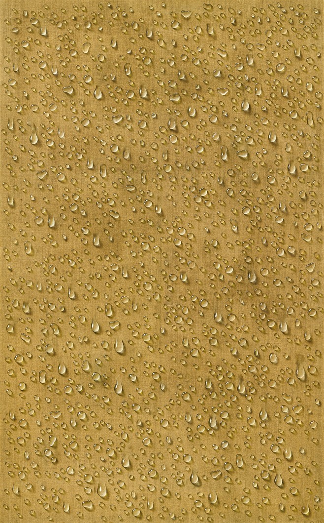 '물방울 ABS N&deg;2', 1973, 캔버스에 유화 물감, 195&times;130cm, 샘터화랑 소장 (국립현대미술관 제공)