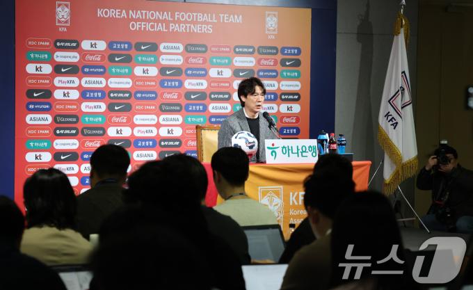 홍명보 대한민국 축구 국가대표팀 감독. 2025.3.10/뉴스1 ⓒ News1 임세영 기자