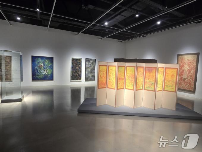 '안티-셀프: 나에 반하여'展 전시 전경. ⓒ 뉴스1 김정한 기자