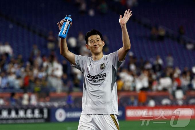 미국 메이저리그사커(MLS) LA FC의 손흥민. ⓒ AFP=뉴스1