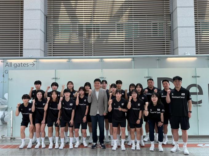 한국 여자 주니어 핸드볼 대표팀(대한핸드볼협회 제공)