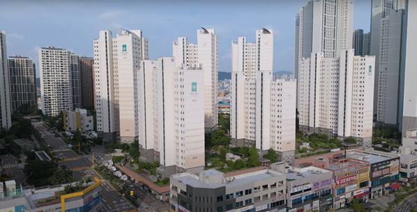 서희스타힐스아파트 전경