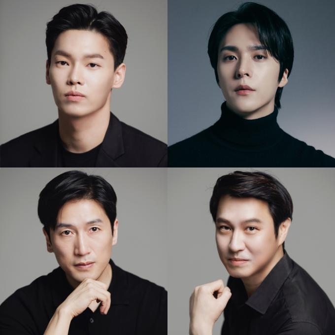 2025 서울예술단 '전우치' 캐스팅. 상단 좌측부터 이한수, 손동운, 최인형, 금승훈(서울예술단 제공)
