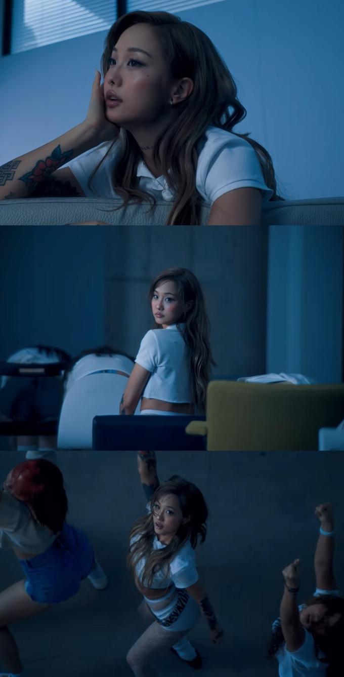 제나 설 '기디 업' 뮤직비디오 갈무리