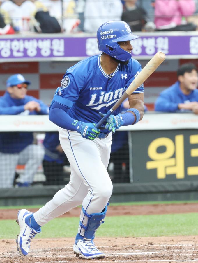삼성 라이온즈 외국인 타자 르윈 디아즈. 2025.5.6/뉴스1 ⓒ News1 김기남 기자