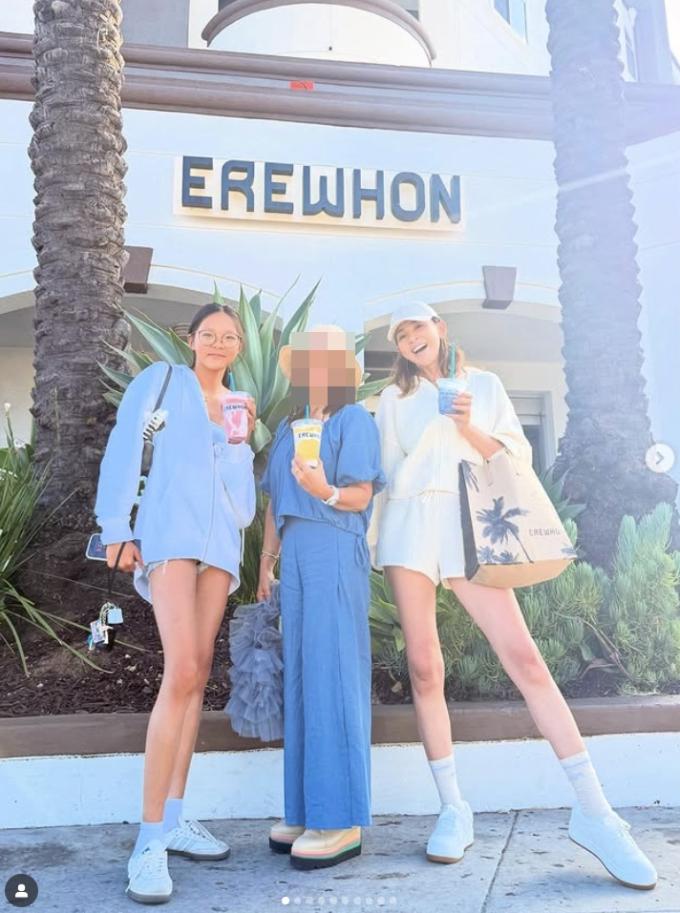야노시호, 추사랑/야노시호 인스타그램 캡처