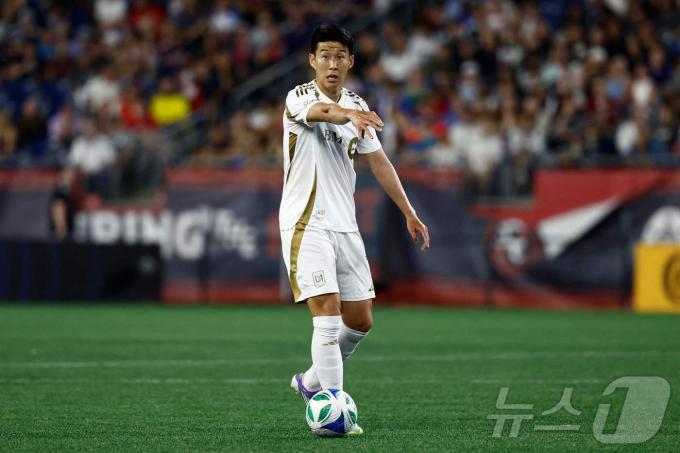 LA FC 공격수 손흥민. ⓒ AFP=뉴스1