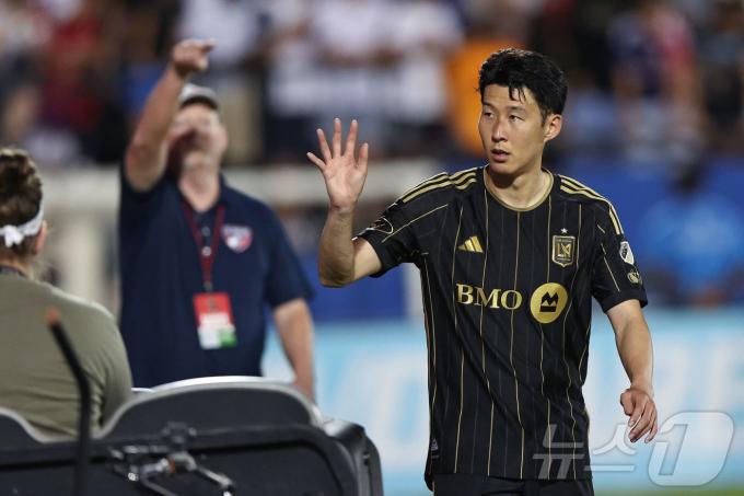 LA FC 손흥민. ⓒ AFP=뉴스1