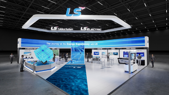 LS일렉트릭과 LS전선의 2025 기후산업국제박람회 조감도. /사진=LS일렉트릭