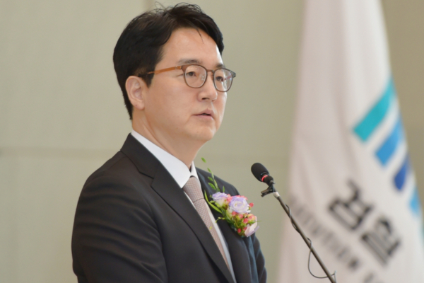 내란 특검팀이 법무부와 대검찰청 등에 대한 압수수색을 진행하고 있다. 사진은 심우정 검찰총장이 지난달 2일 서울 서초구 대검찰청에서 열린 퇴임식에서 퇴임사를 하고 있는 모습. /사진=뉴스1(대검찰청 제공)