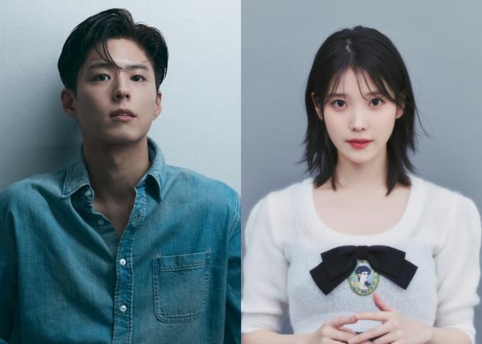 배우 박보검(왼쪽), 아이유