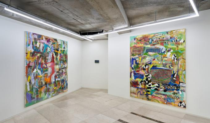 백경호 '느끼고 요구를 듣는다'展 전시 전경 (눈 컨템포러리 제공)