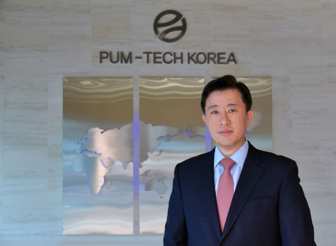 한화투자증권이 펌텍코리아 목표주가를 올려 잡았다. 사진은 이도훈 펌텍코리아 대표. /사진=머니투데이