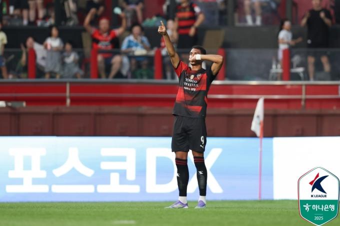 포항 스틸러스 공격수 조르지. (한국프로축구연맹 제공)