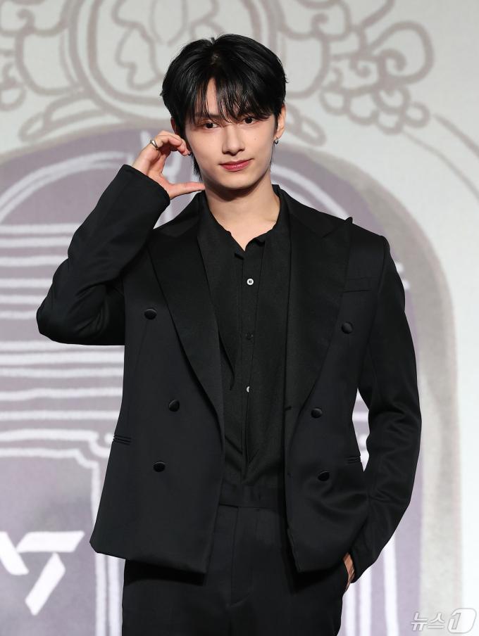 그룹 세븐틴 준 2024.4.29/뉴스1 ⓒ News1 김성진 기자