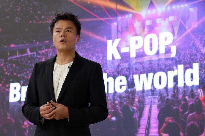박진영 JYP엔터테인먼트 창의성총괄책임자(CCO)