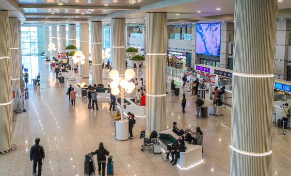 인천공항 제1여객터미널 입국장 전경. /사진제공=인천공항공사