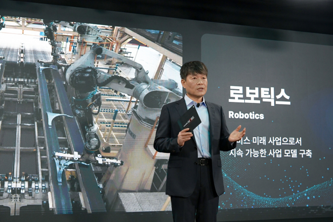 이규석 현대모비스 사장이 27일 여의도 페어몬트 호텔에서 '2025 CEO 인베스터 데이'를 열고 미래 비전을 내놨다. /사진=현대모비스