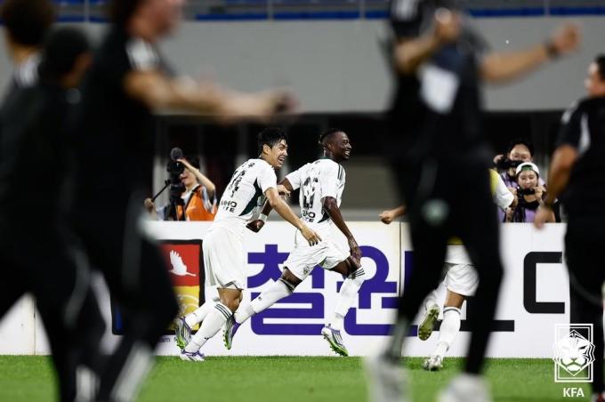코리아컵 결승에 진출한 전북(대한축구협회 제공)