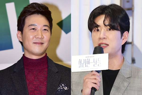 김진웅 아나운서(오른쪽)가 도경완을 향해 서브 인생이라고 발언해 논란이 일자 사당귀 제작진이 공식사과했다. /사진=뉴스1