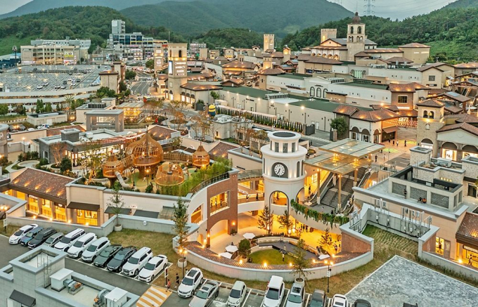 부산 기장군에 위치한 부산프리미엄아울렛 전경/사진=신세계사이먼