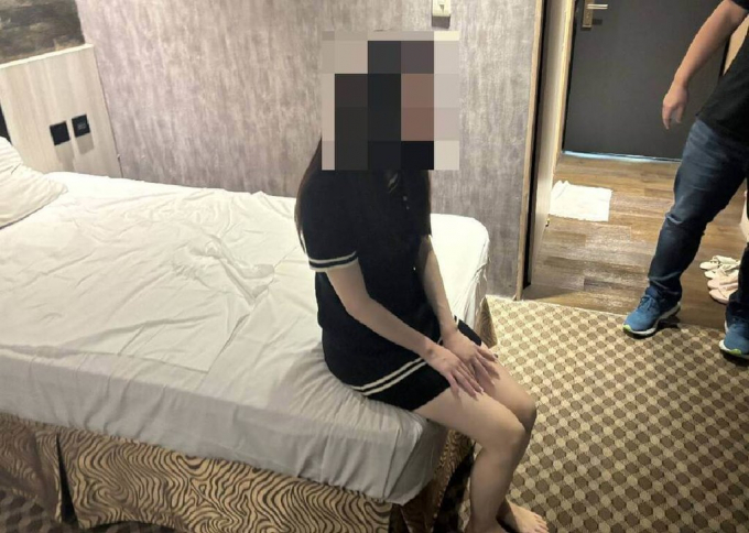 타이완에 관광비자로 입국한 일본인 여성 3명이 성매매 혐의로 현지 경찰에게 적발됐다. 사진은 사건 현장 모습. /사진=중앙통신사 홈페이지 캡처