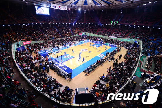 서울 잠실실내체육관에서 열린 2015-16 프로농구 올스타전. 뉴스1 DB ⓒ News1 임세영 기자