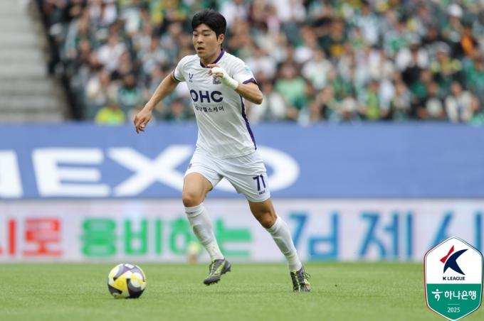 U22 대표팀에 대체 발탁된 채현우. (한국프로축구연맹 제공)