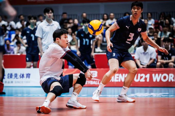한국 U21 배구대표팀이 세계선수권 최종전서 일본에 1-3으로 패했다.(FIVB 제공)