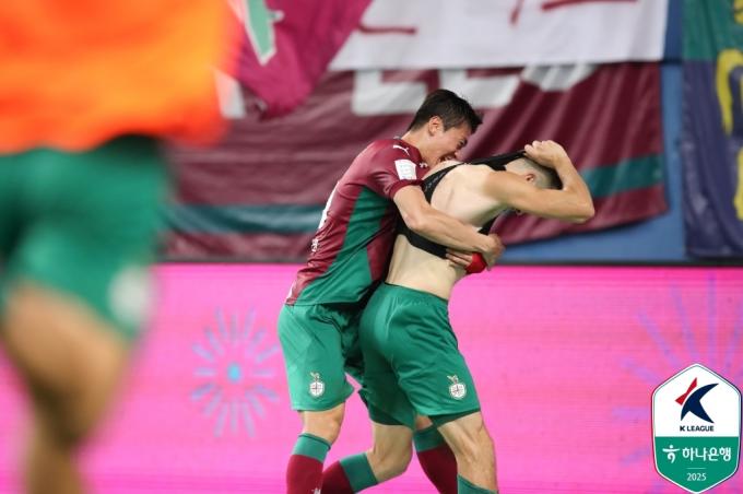 극장골을 넣은 대전 안톤(한국프로축구연맹 제공)