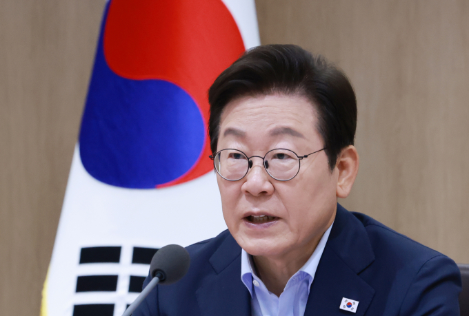 이재명 대통령이 1일 자신의 페이스북에 "모두가 존중받는 성평등 사회로 나아가자"고 글을 적었다. 사진은 지난달 29일  이재명 대통령이 서울 용산 대통령실 청사에서 열린 제39회 국무회의(임시)에서 발언하고 있다. /사진=뉴시스(대통령실통신사진기자단)