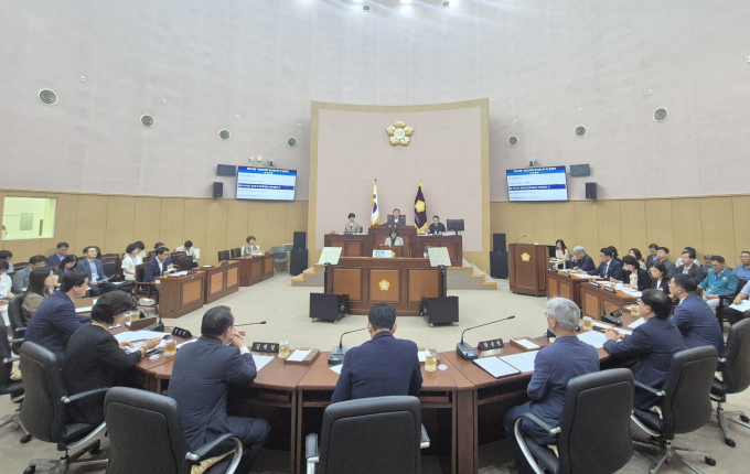 기장군의회 본회의장 모습/사진=기장군의회