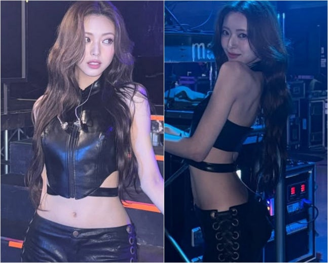 걸그룹 있니 멤버 유나가 넘사벽 몸매로 눈길을 끌었다. /사진=유나 인스타그램