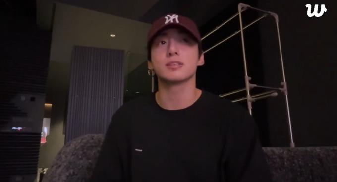 방탄소년단 정국(위버스 영상 갈무리)